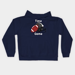 Time  Game - Baseball Kids Hoodie